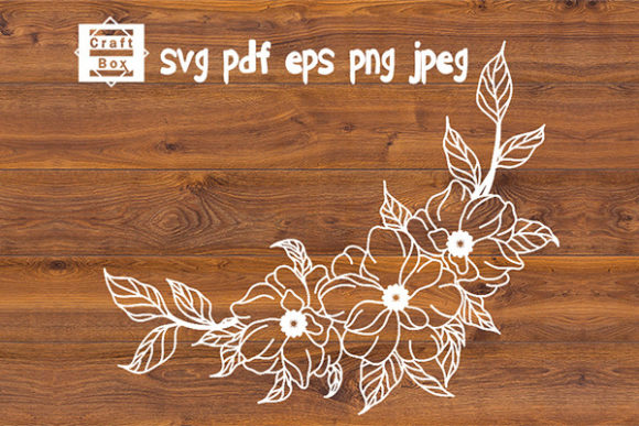 Download Flower Corner Svg, Flower Svg - Flower corner svg Collection