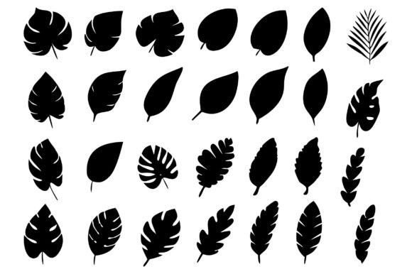 Download Leaves Silhouette, Leaves SVG, Leaf SVG - Leaf Collection