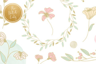 Download Spring Flower Clipart Set in Pastels - Spring flower Collection