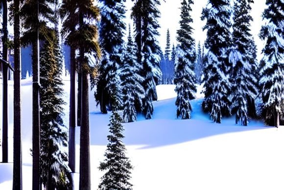 Download Nature's Beauty in Winter Mountains - Nature's beauty Collection