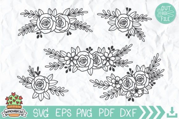 Download Floral Svg Bundle, Floral Arrangement - Premium Resources