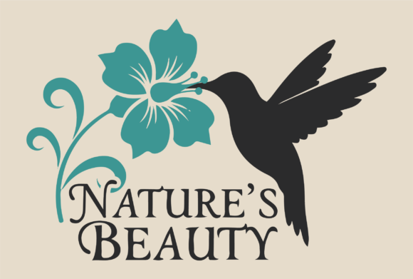 Download Nature's Beauty Hummingbird Floral Art - Nature's beauty Collection