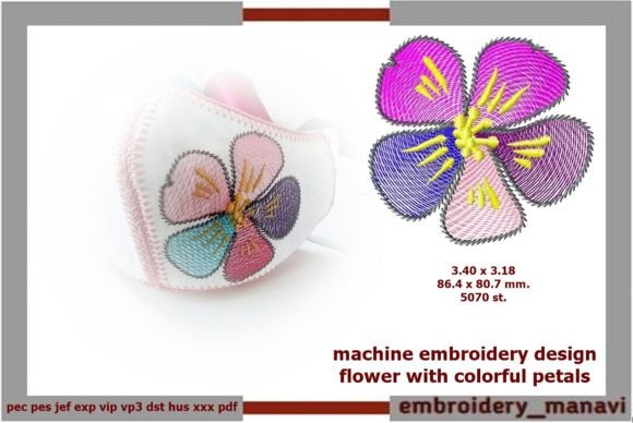Download Flower with Colorful Petals - Colorful petals Collection