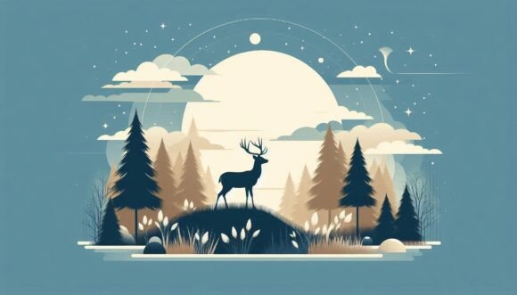 Download Nature's Beauty a Deer in a Picturesque - Nature's beauty Collection